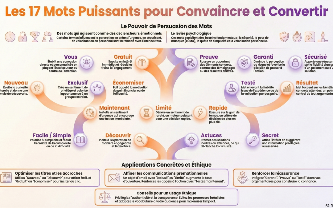17 mots puissants pour captiver, convaincre et booster vos conversions