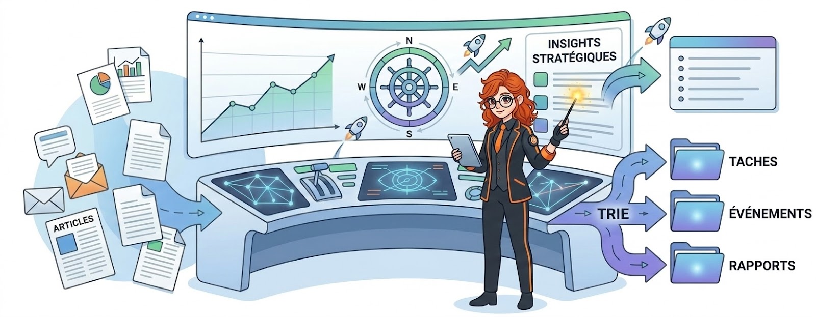 automatiser veille no code make